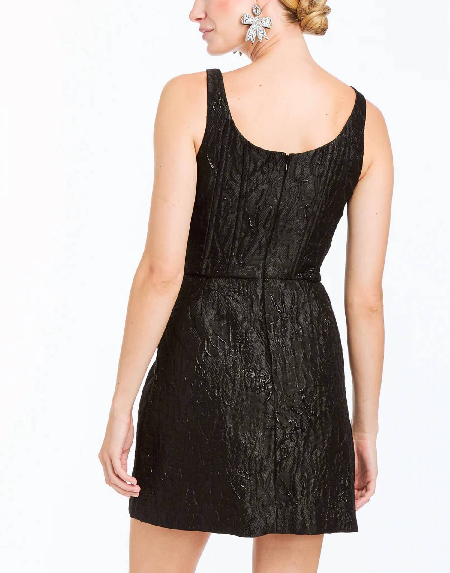 Chianti Mini Dress In Black