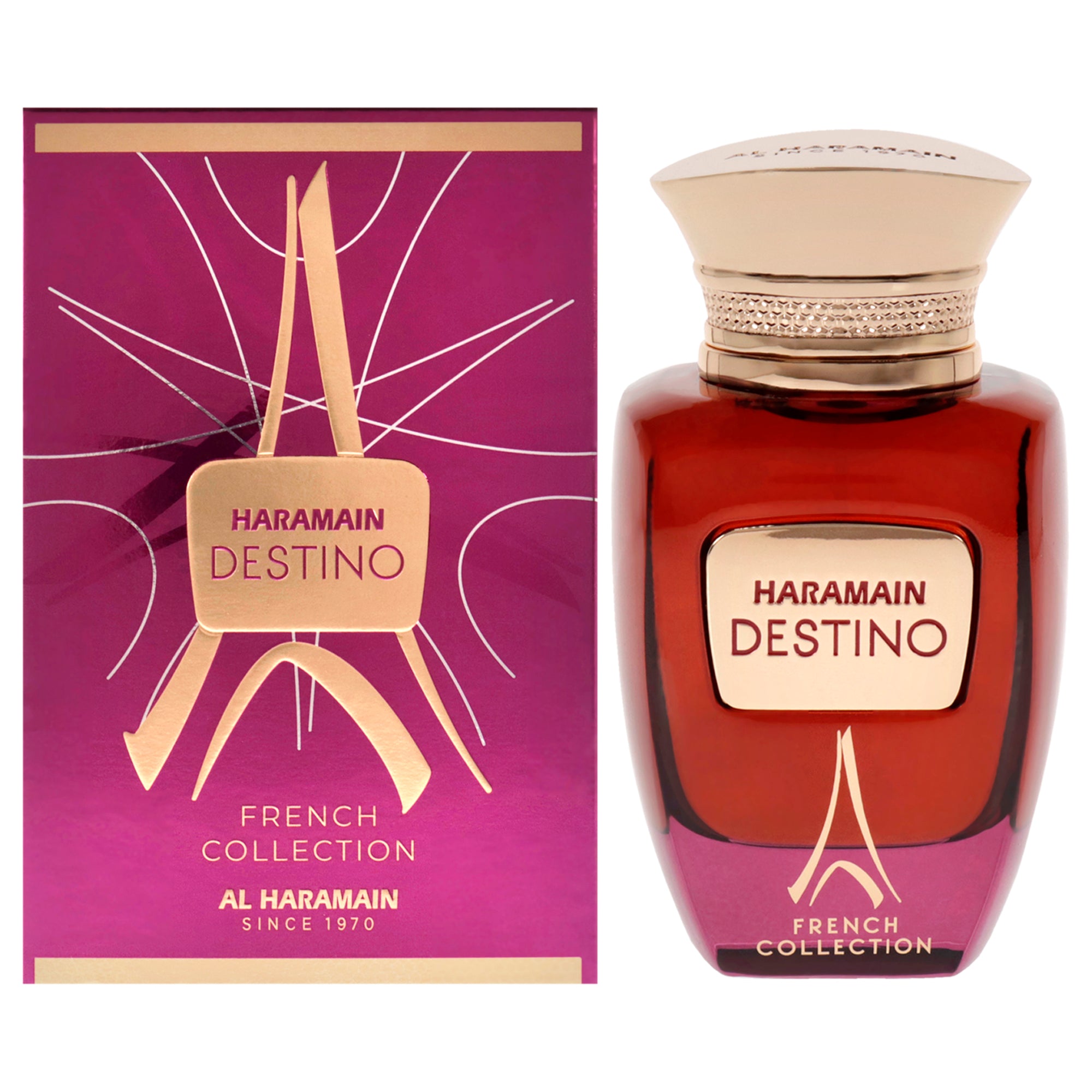 Al Haramain Destino French Collection By  For Unisex - 3.33 oz Edp Spray