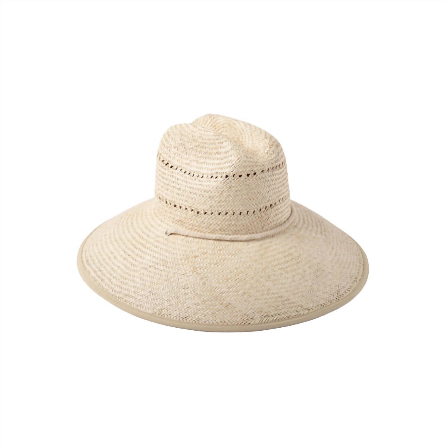 Lack Of Color The Vista Straw Hat In White
