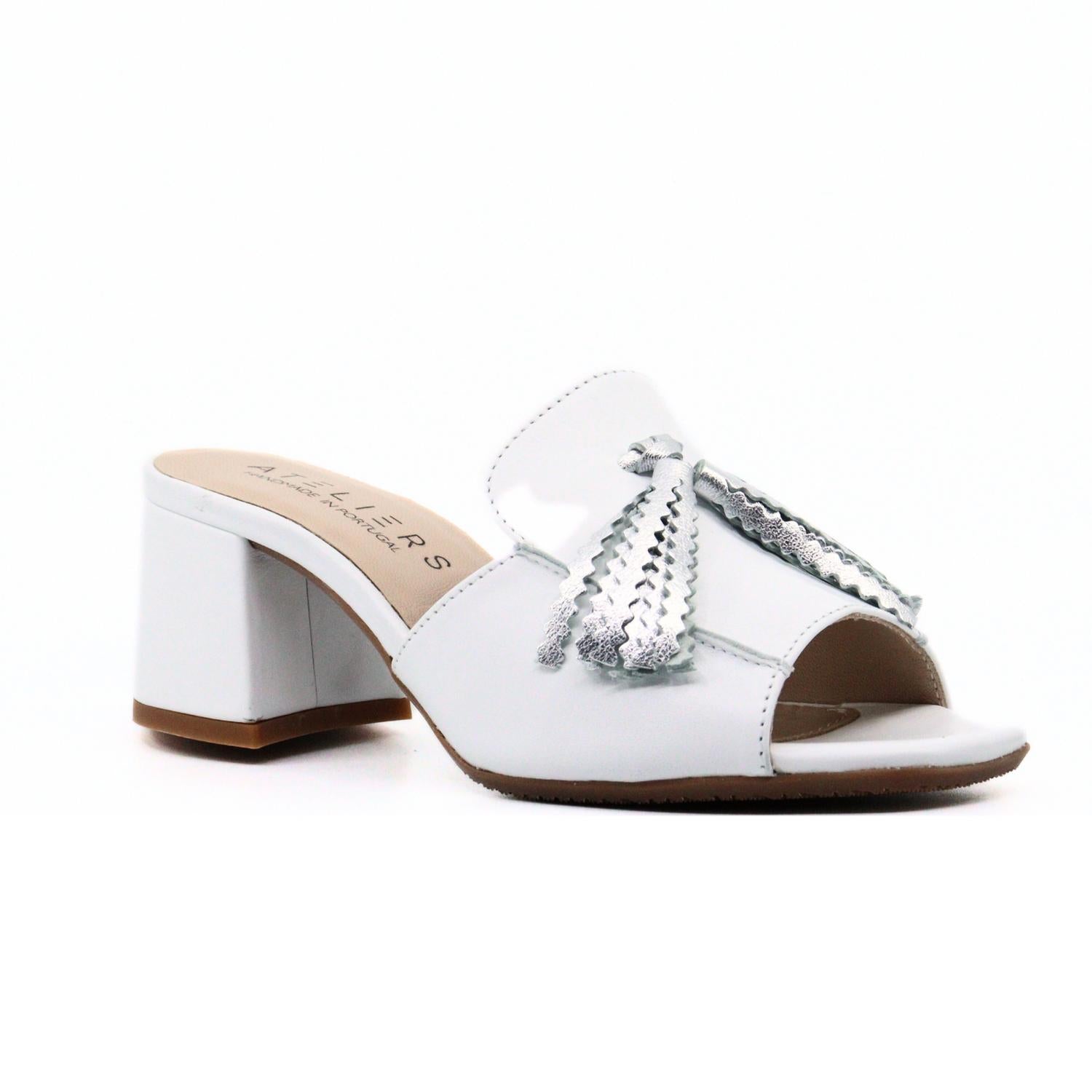 Shop Ateliers Women's Decker Heels In White