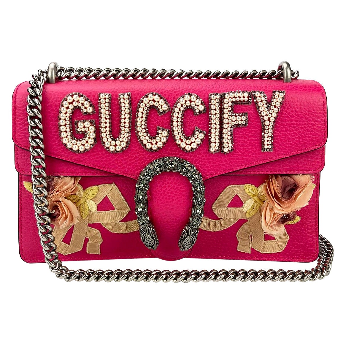 image of Gucci Dionysus Pink fy Small Shoulder Bag NWOT