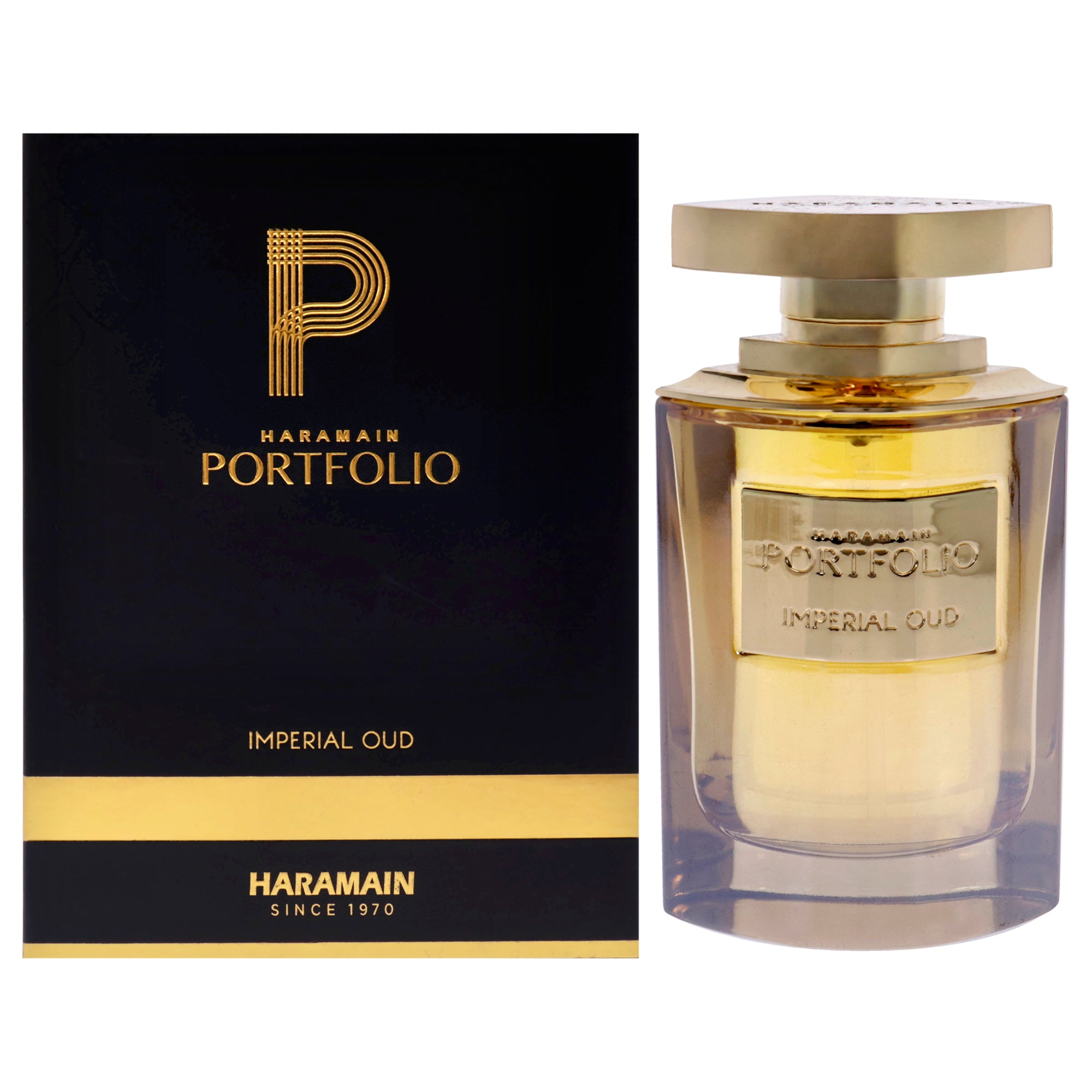 Al Haramain Portfolio Imperial Oud By  For Men - 2.5 oz Edp Spray In White