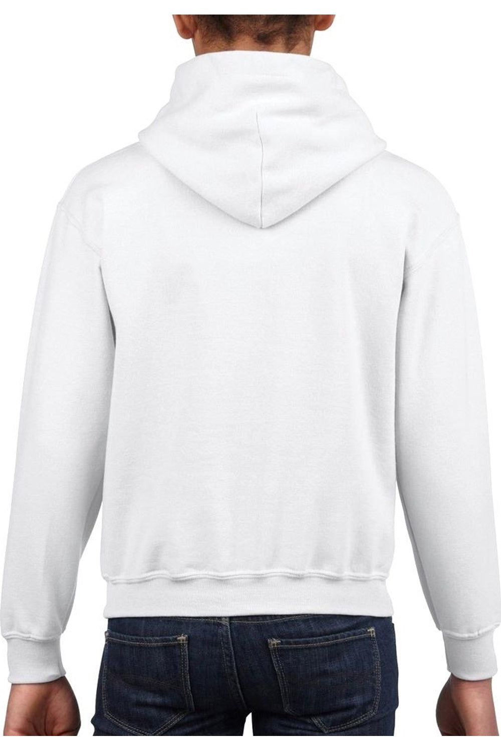 Batman Joker Varsity On White Youth Pull Over Hoodie / Hooded Sweatshirt