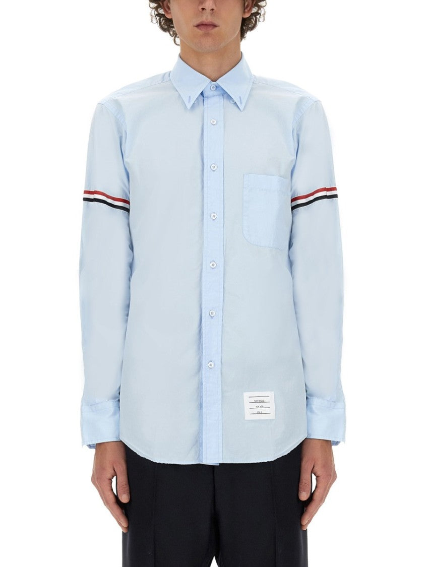 Thom Browne Striped Buttoned Shirt