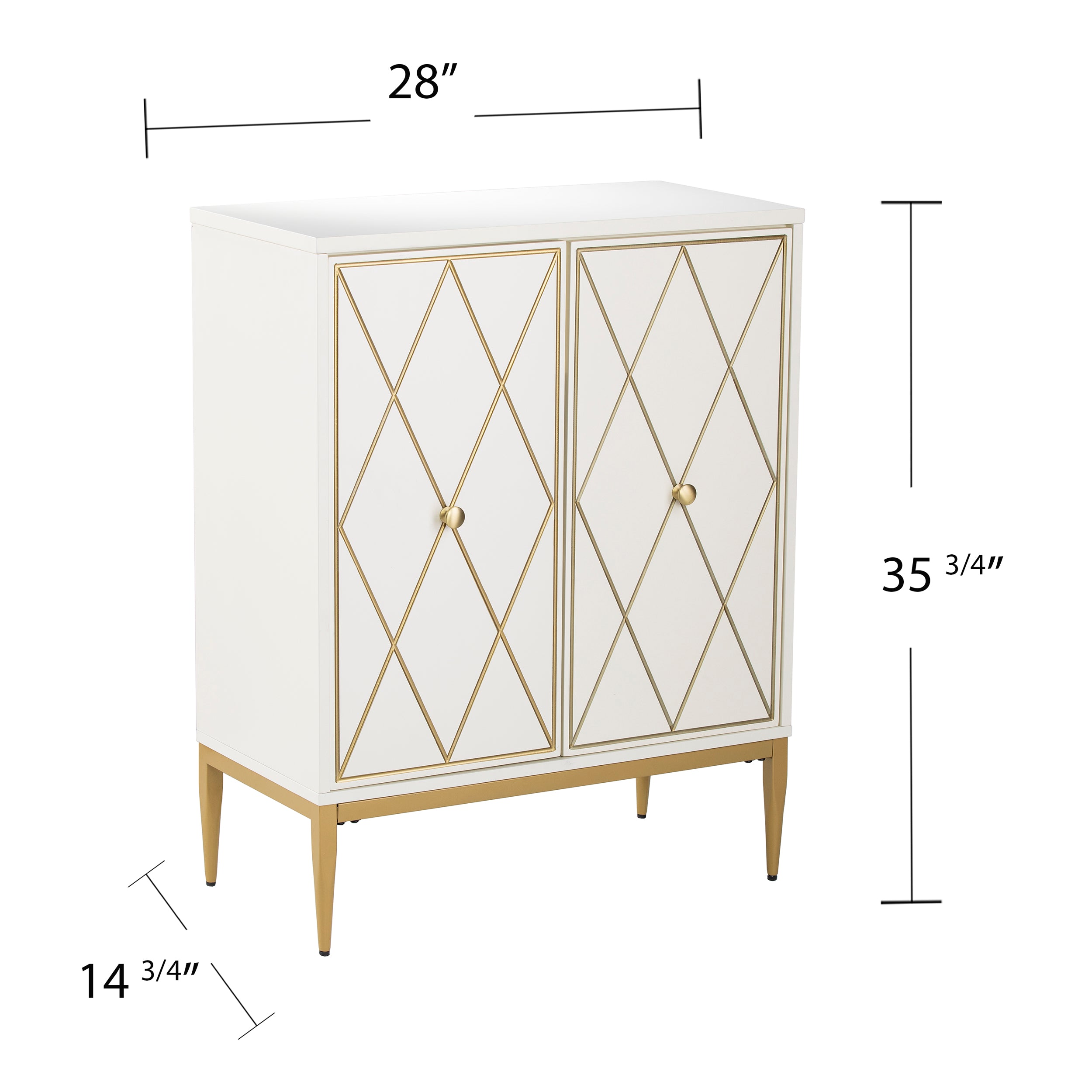 Marradi Two-Door Accent Cabinet