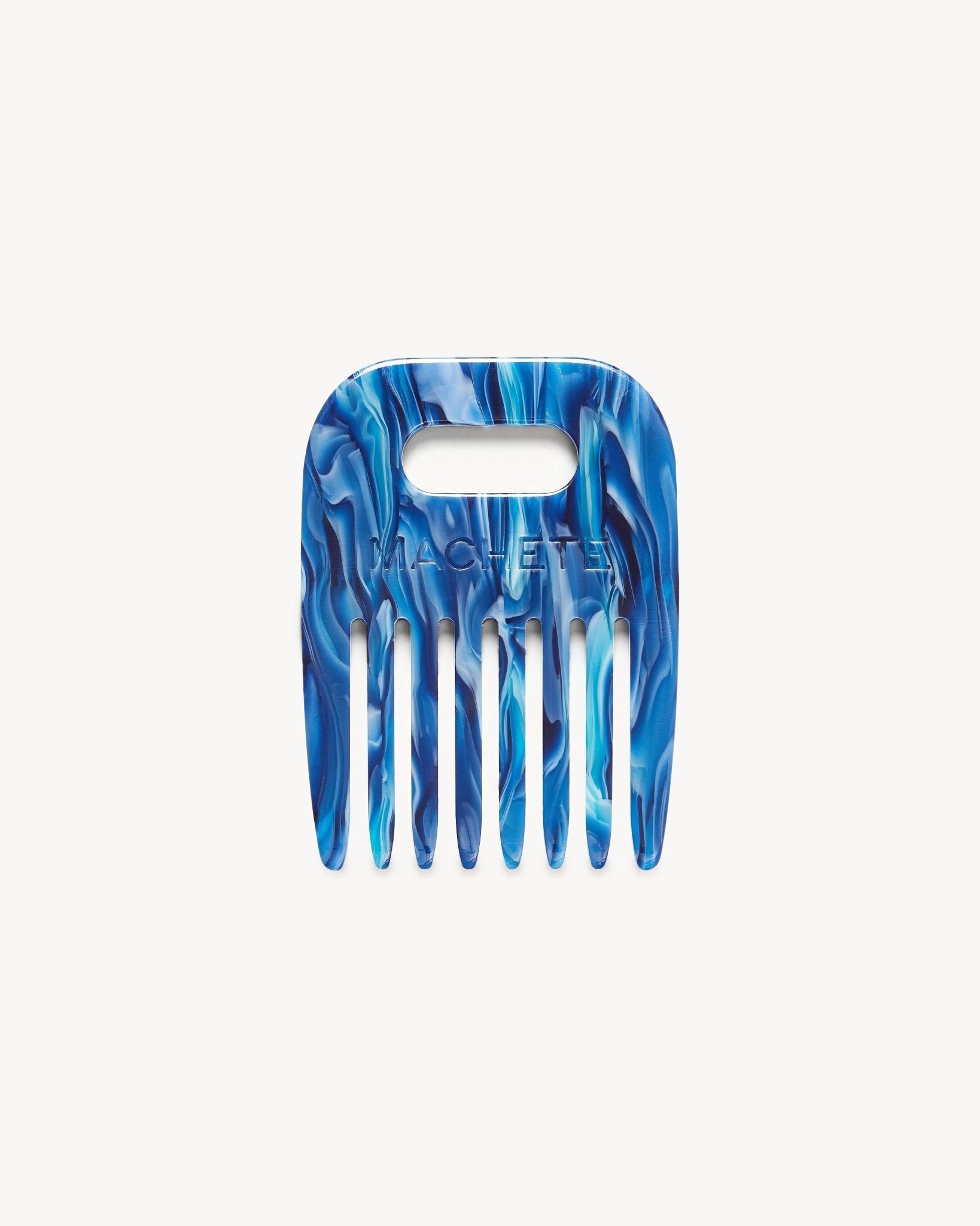 Shop Machete No. 4 Comb In Capri In Blue