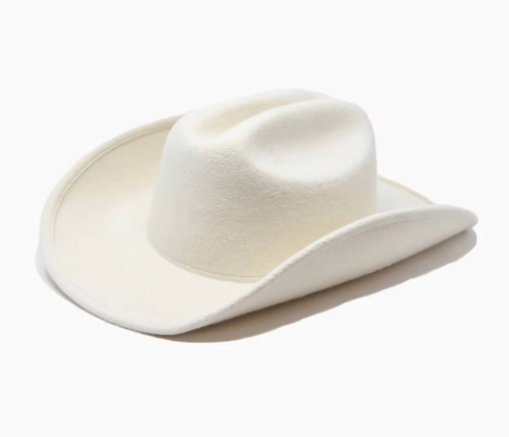 Wyeth Women's Mcgraw Cowboy Hat In Cream In White
