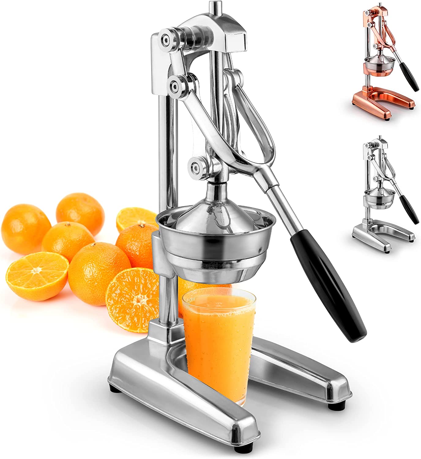 Shop Zulay Kitchen Premium Citrus Juicer -extra Tall Manual Citrus Press And Orange Squeezer