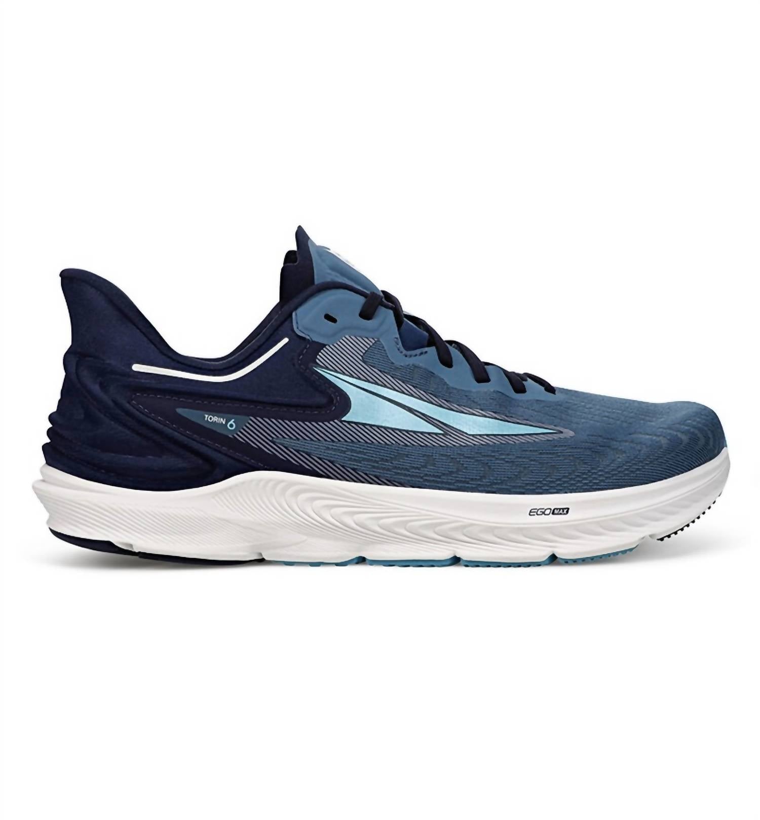 Shop Altra Men's Torin 6 Running Shoes In Mineral Blue