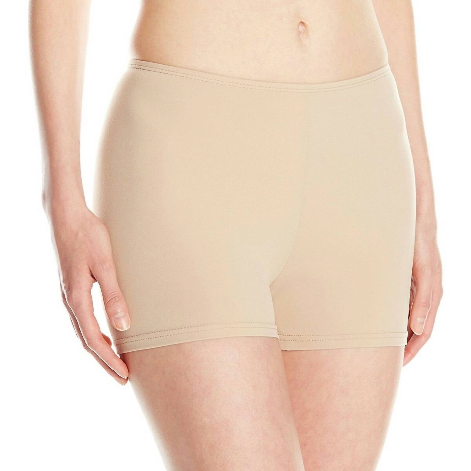 Elita Silk Magic Boy Leg Brief Panty In Nude In Brown