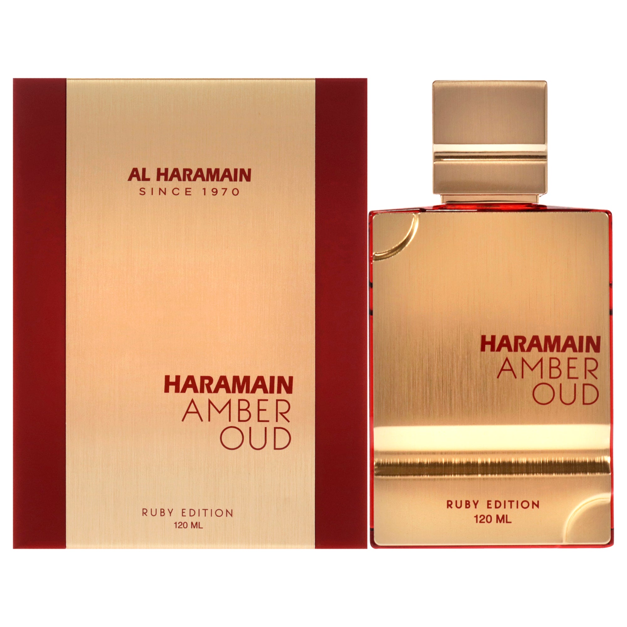Al Haramain Amber Oud - Ruby Edition By  For Unisex - 4 oz Edp Spray