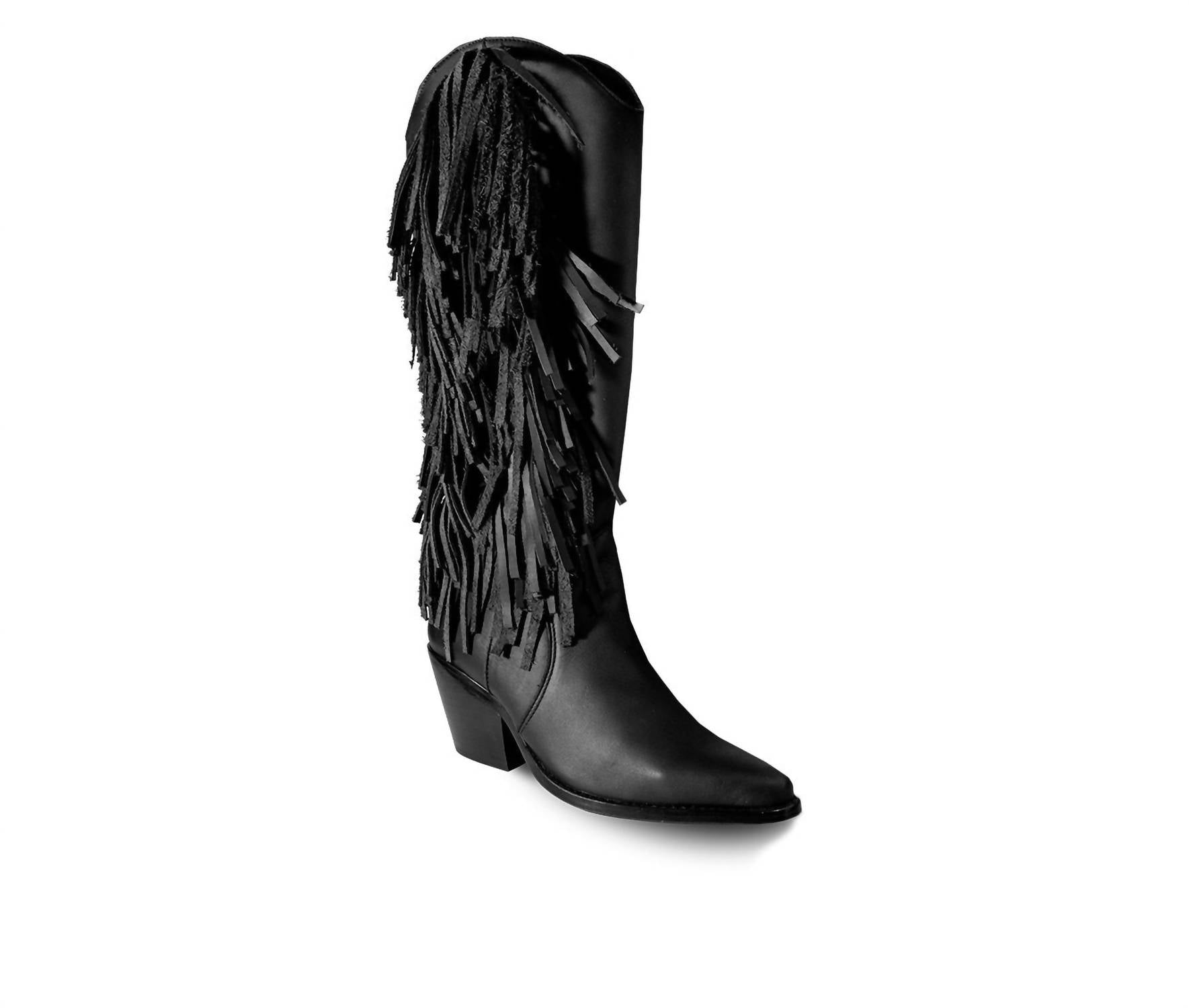 Shop Bala Di Gala Women's Knee-high Premium Leather Ely Boots In Black