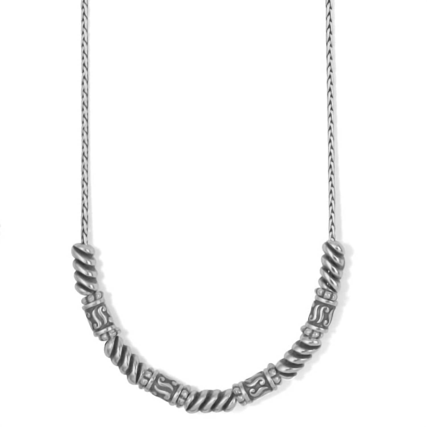 Brighton Women's Sonora Roped Necklace In Silver