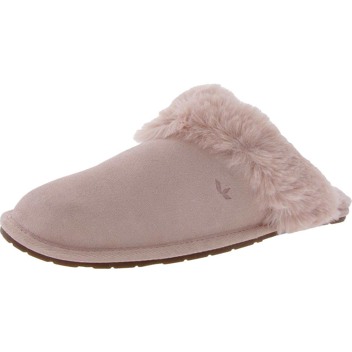 Koolaburra Milo Womens Suede Slides Slip-on Slippers In Pink