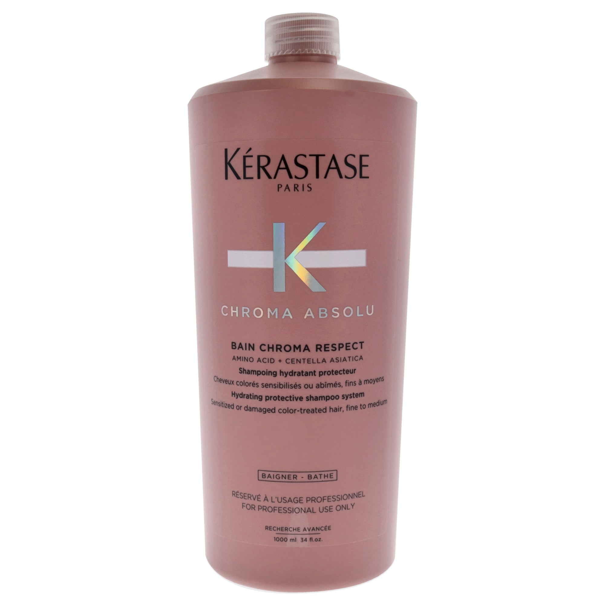 Kerastase Chroma Absolu Bain Respect Shampoo By  For Unisex - 34 oz Shampoo In White