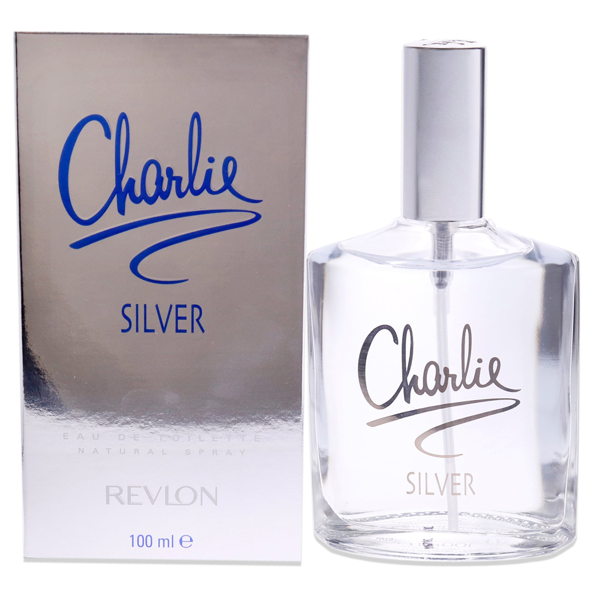 Revlon Charlie Silver By  For Women - 3.4 oz Edt Spray In White