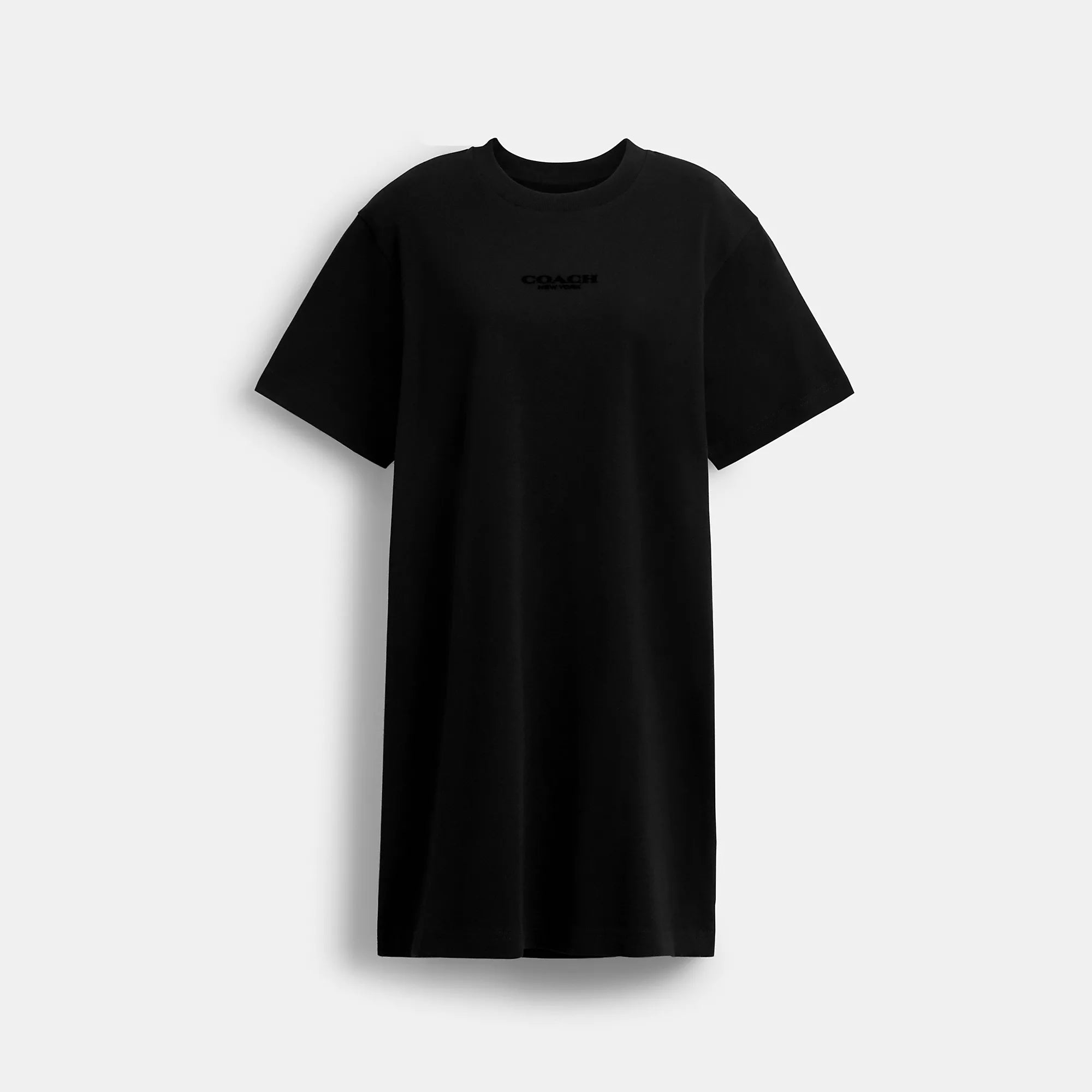Coach Outlet New York T Shirt Dress In Organic Cotton