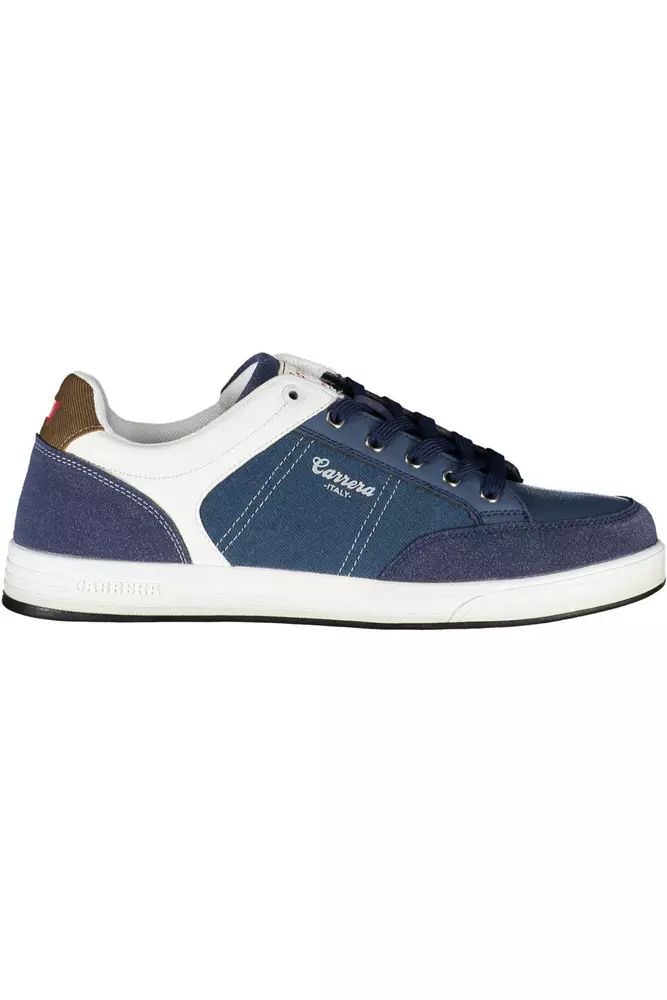 Shop Carrera Eco-conscious Sneakers With Contrasting Men's Details In Blue