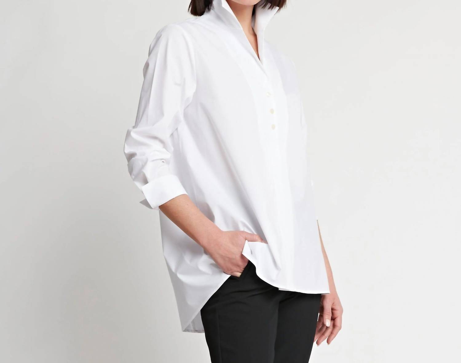 Shop Hinson Wu Betty Tunic In White