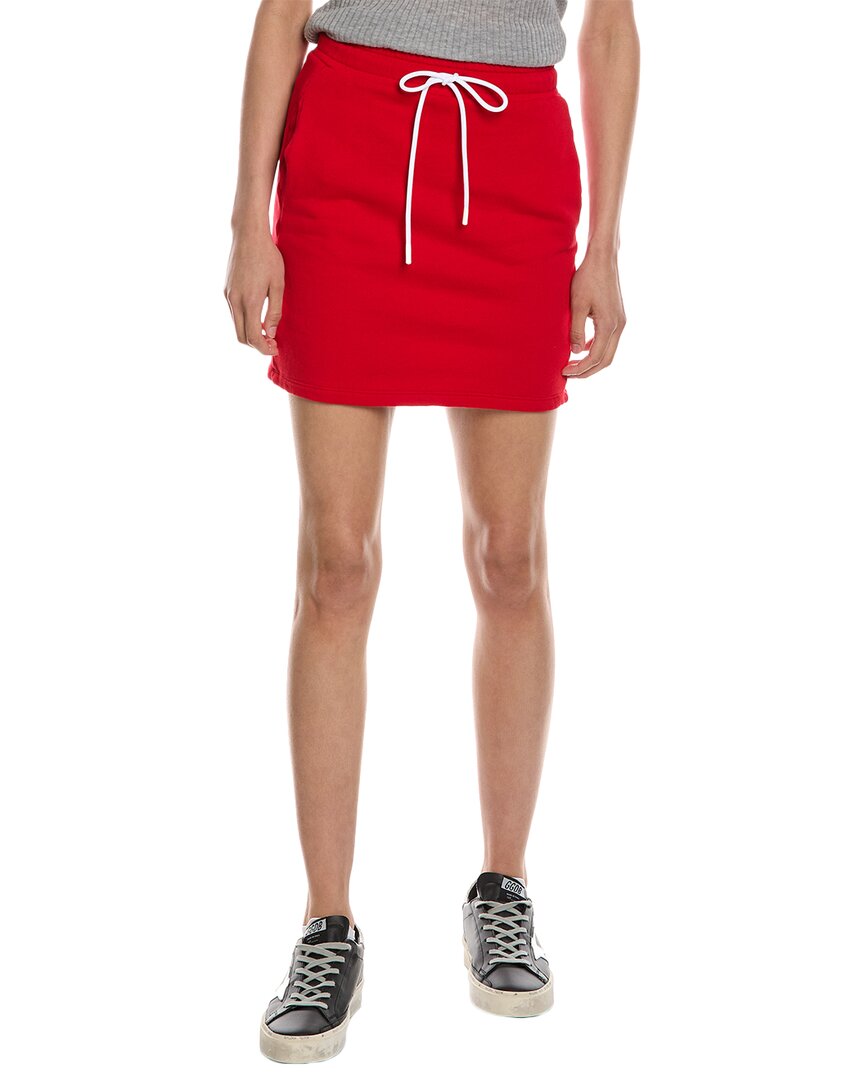 Shop Cotton Citizen Brooklyn Mini Skirt In Red