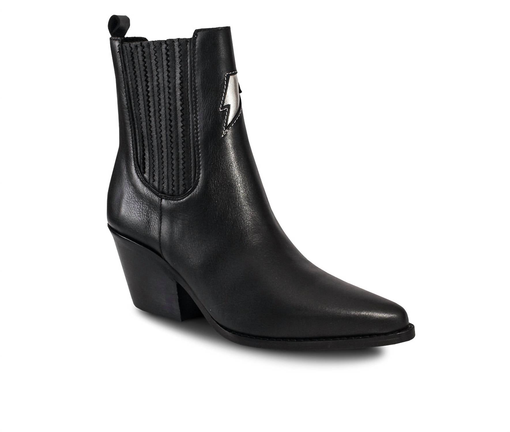 Shop Bala Di Gala Women's Premium Leather Ankle Lyra Boots In Black