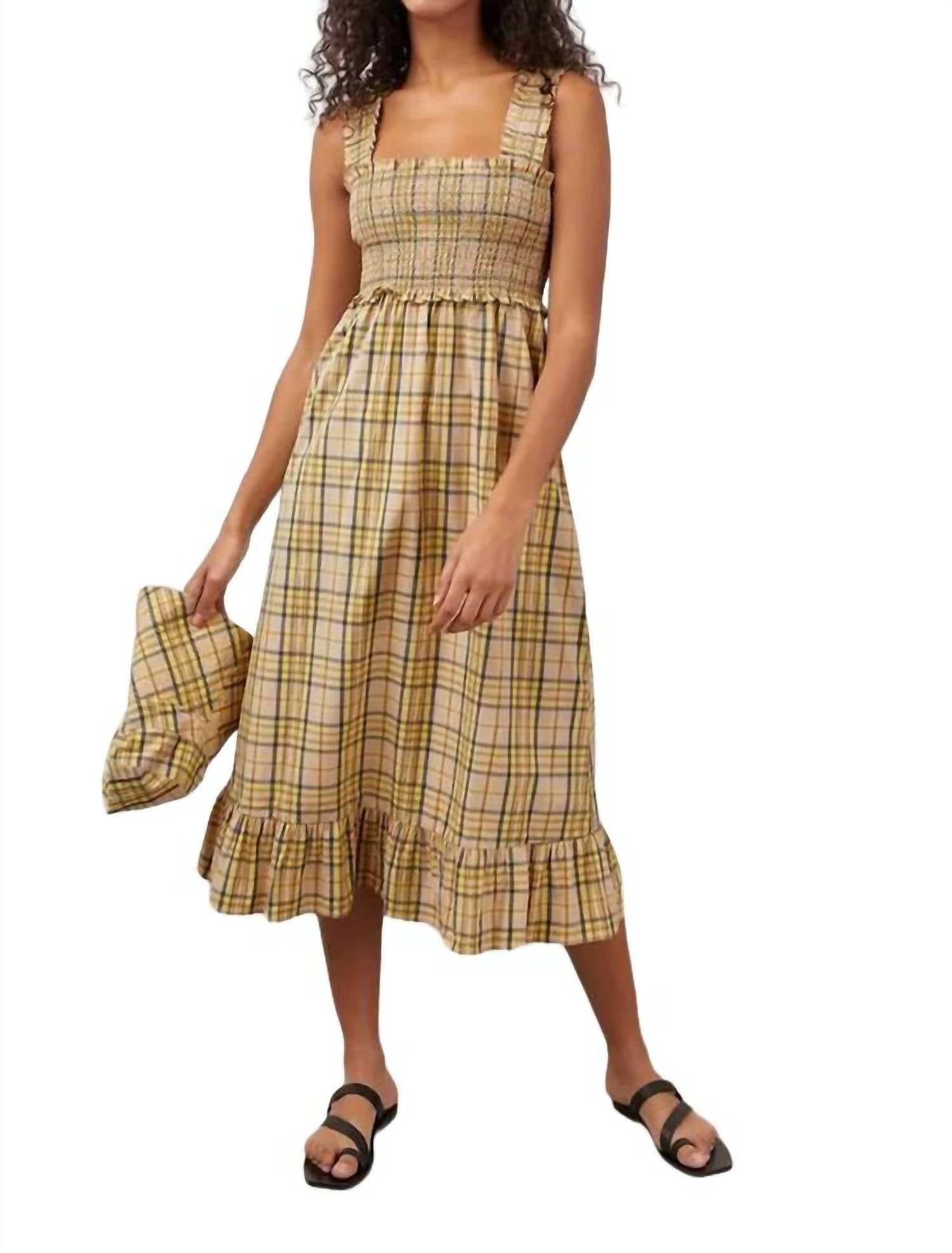 Rails Rumi Dress In Sunflower Plaid In Multi