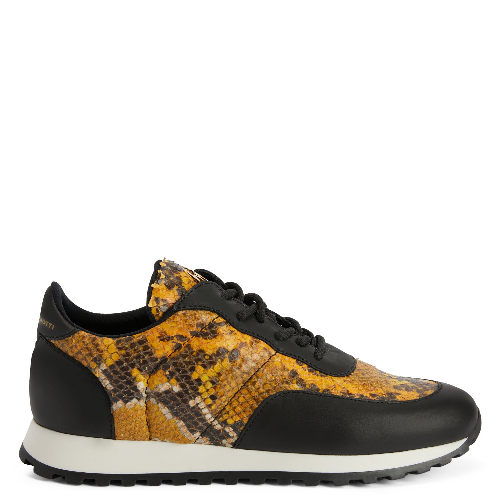 Shop Giuseppe Zanotti Jimi Running In Orange