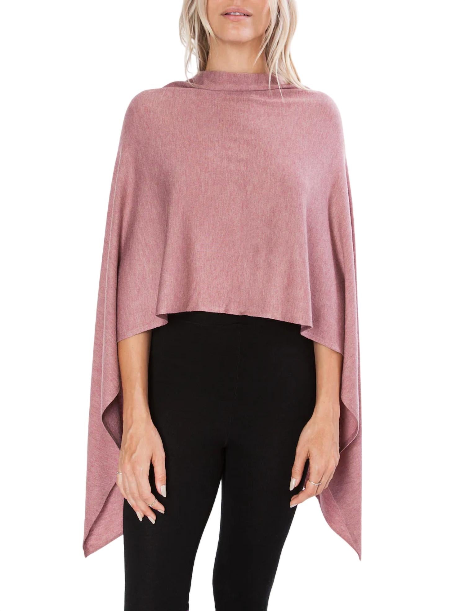 Kerisma Eden Poncho In Dusty Pink