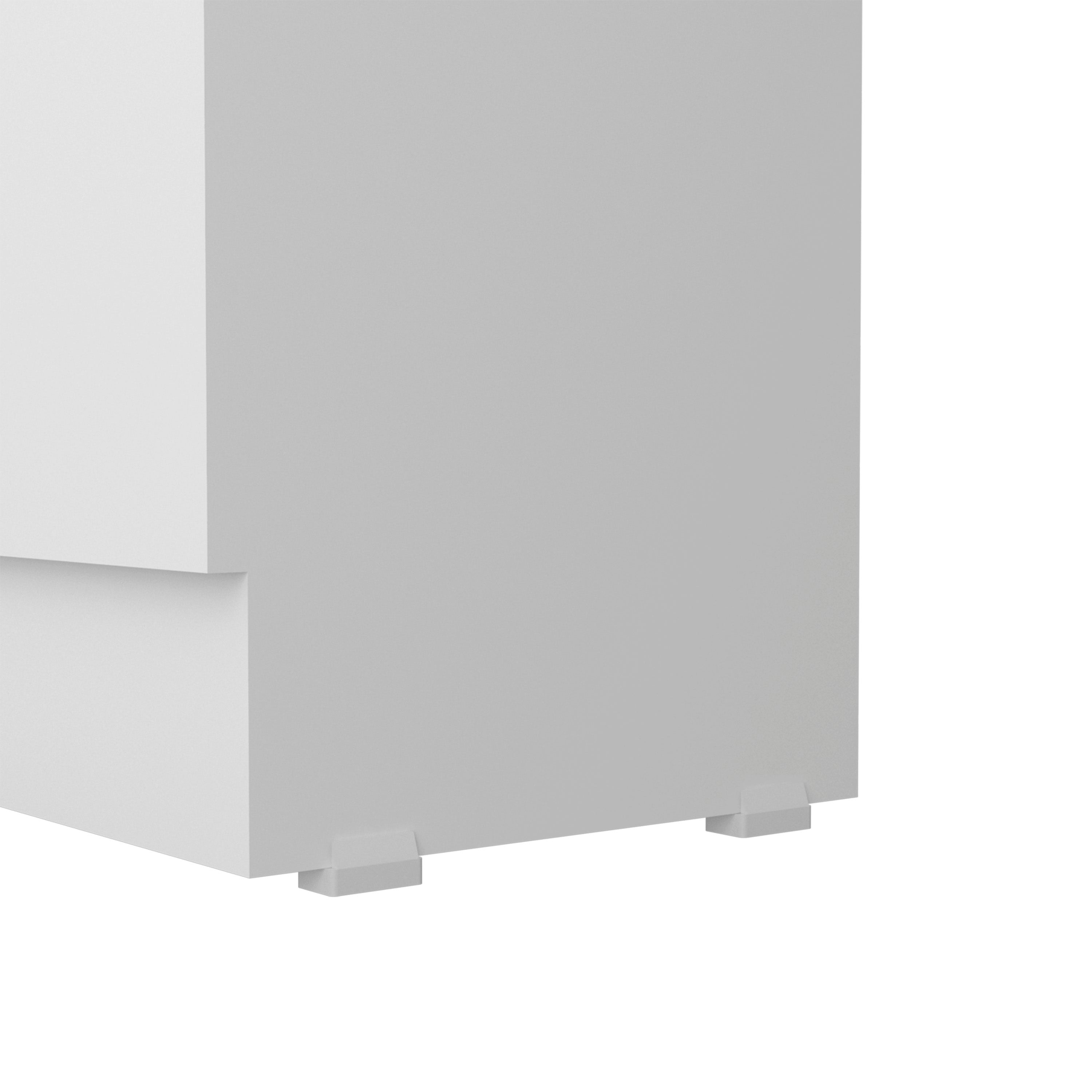 Streamdale Storage Cabinet Pipestone, Double Door, White Finish