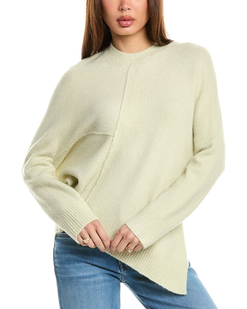 Allsaints Lock Wool-blend Sweater In Green