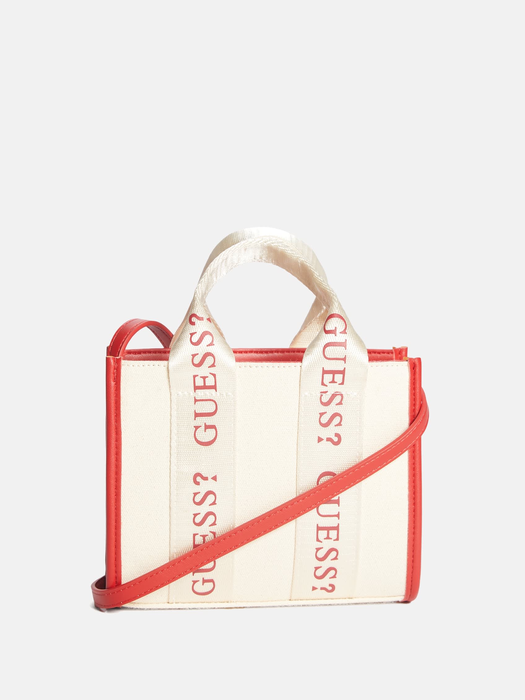 Logo-Tape Logo Mini Tote Crossbody