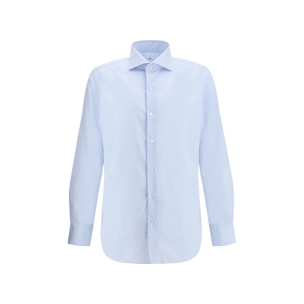 Finamore 1925 Eduardo Shirt In Blue