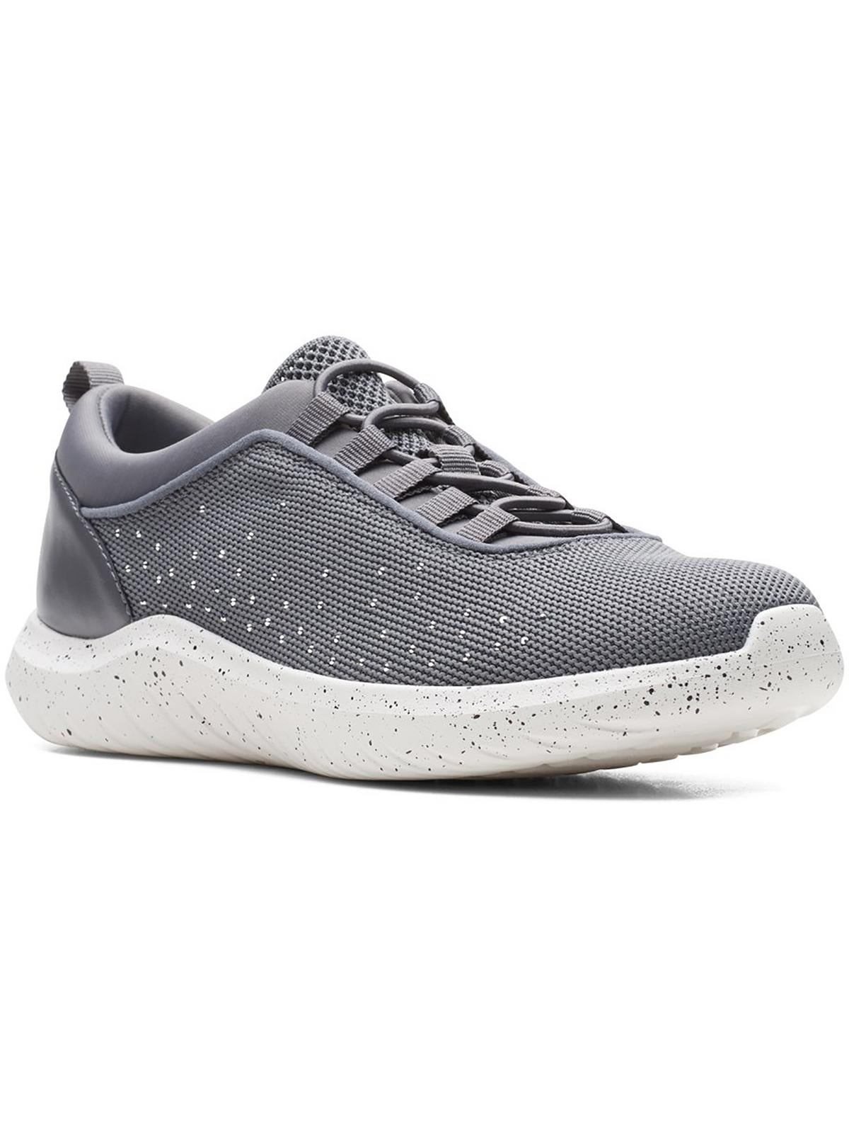 Shop Cloudsteppers By Clarks Nova Step Womens Rhinestone Fitness Athletic And Training Shoes In Grey