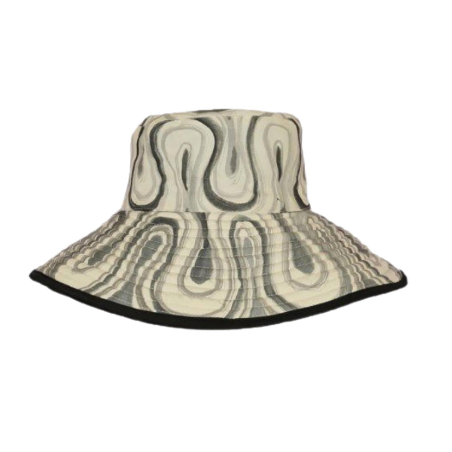 Romualda Women's Roca Reversible Bucket Hat In Noir In Gray