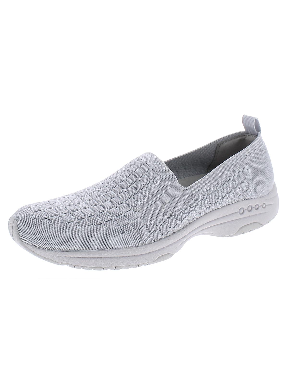 Easy Spirit Tech2 Womens Padded Insole Textured Walking Shoes In Gray