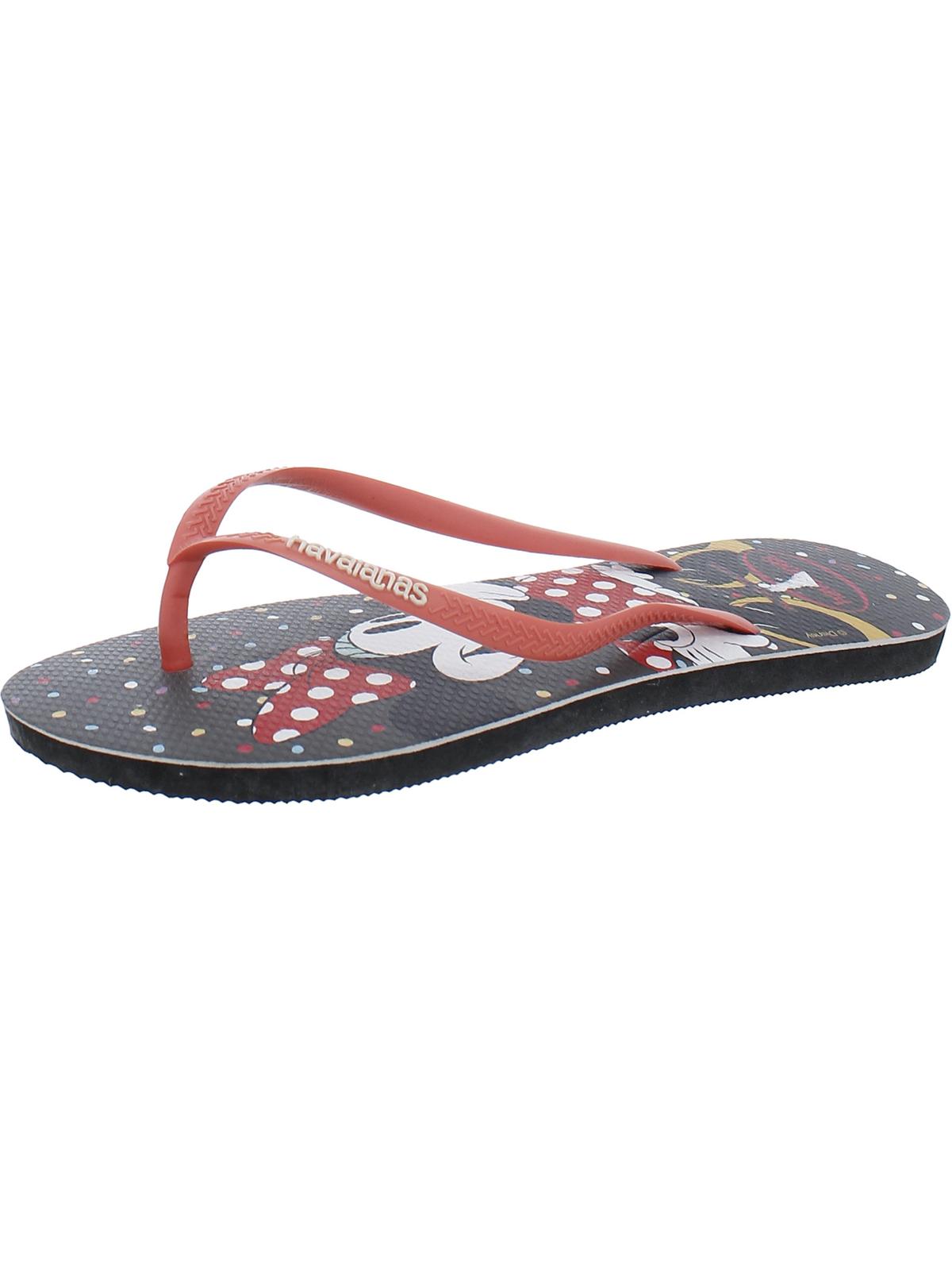 Havaianas Womens Printed Slip-on Flip-flops In Multi