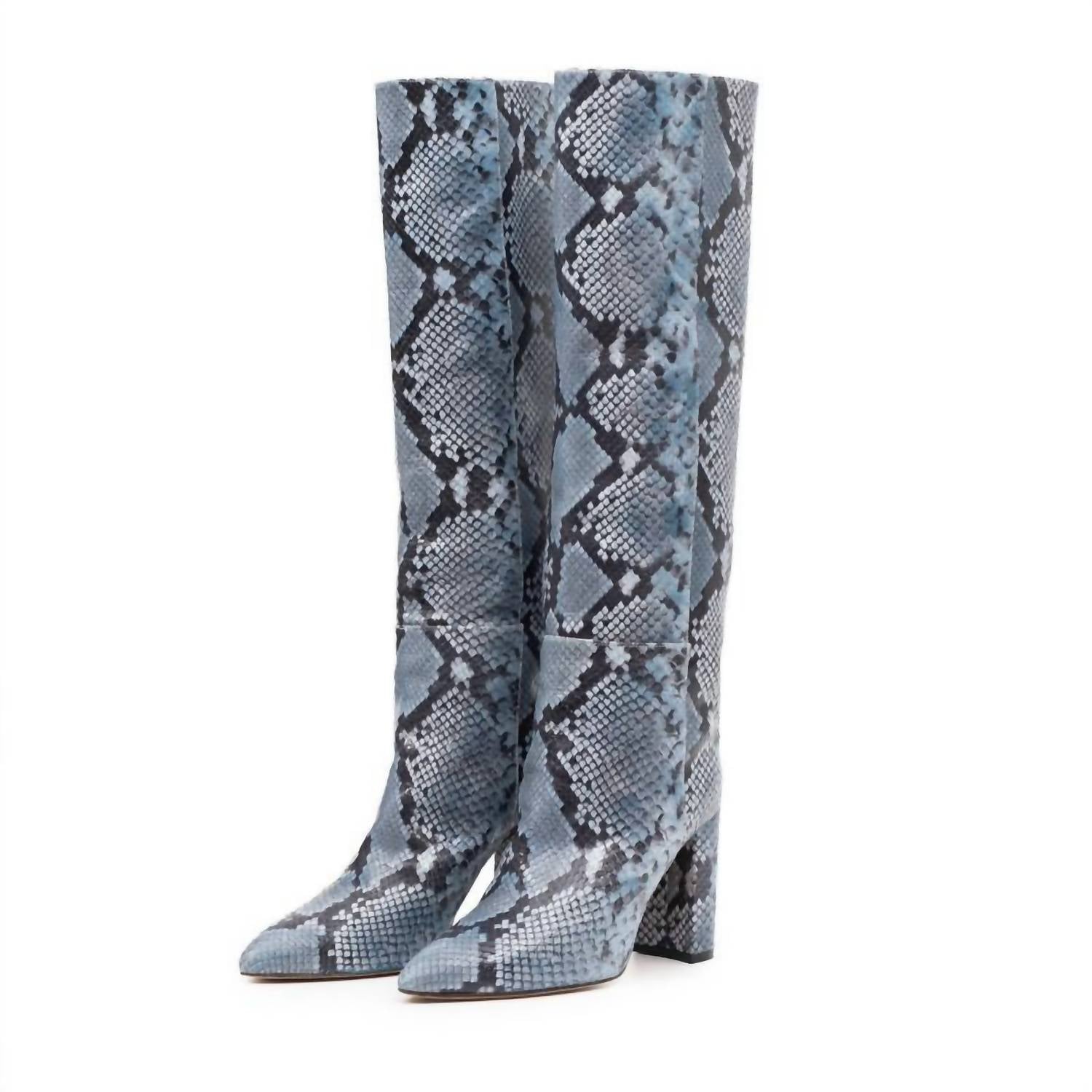 Shop Toral Alta Boots In Brown Animal Print In Grey