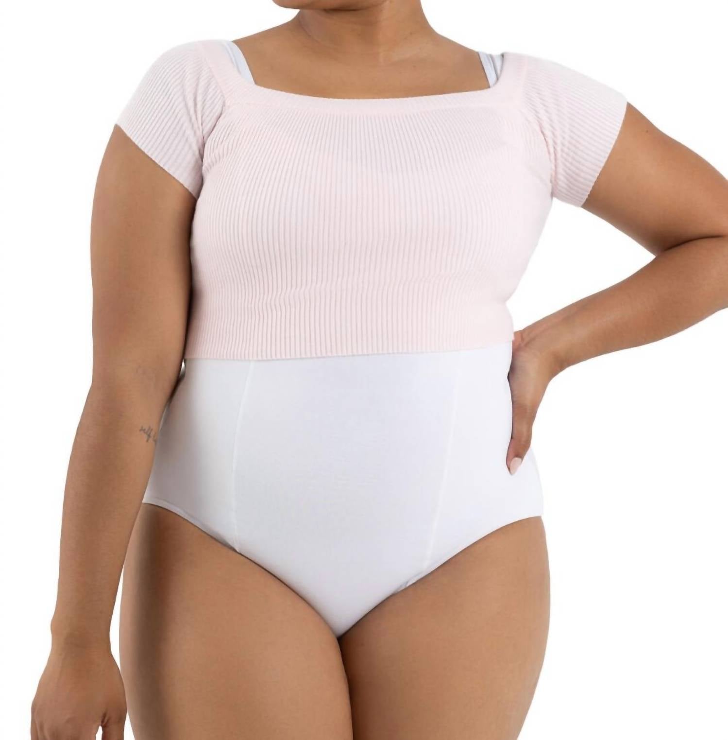 Capezio Ribbed Knit Cropped Sweater In Pink In Pink