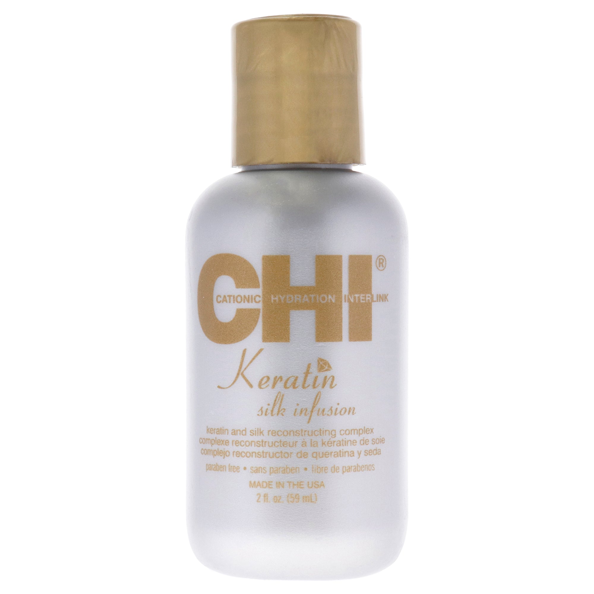 Chi Keratin Silk Infusion By  For Unisex - 2 oz Treatment In White