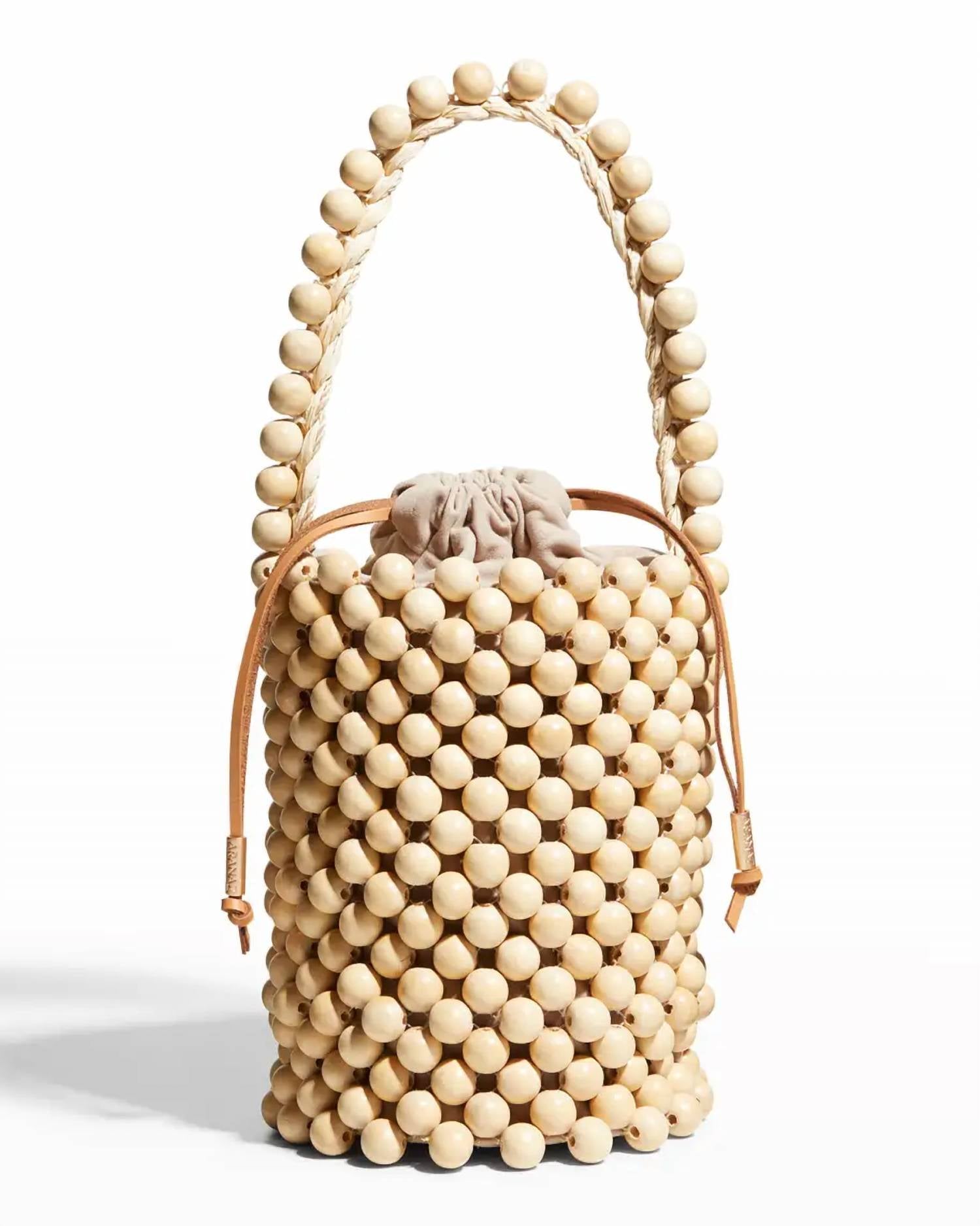 Aranaz Punto Handbag In Natural In Neutral