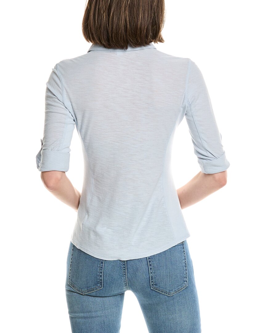 James Perse Contrast Panel Shirt