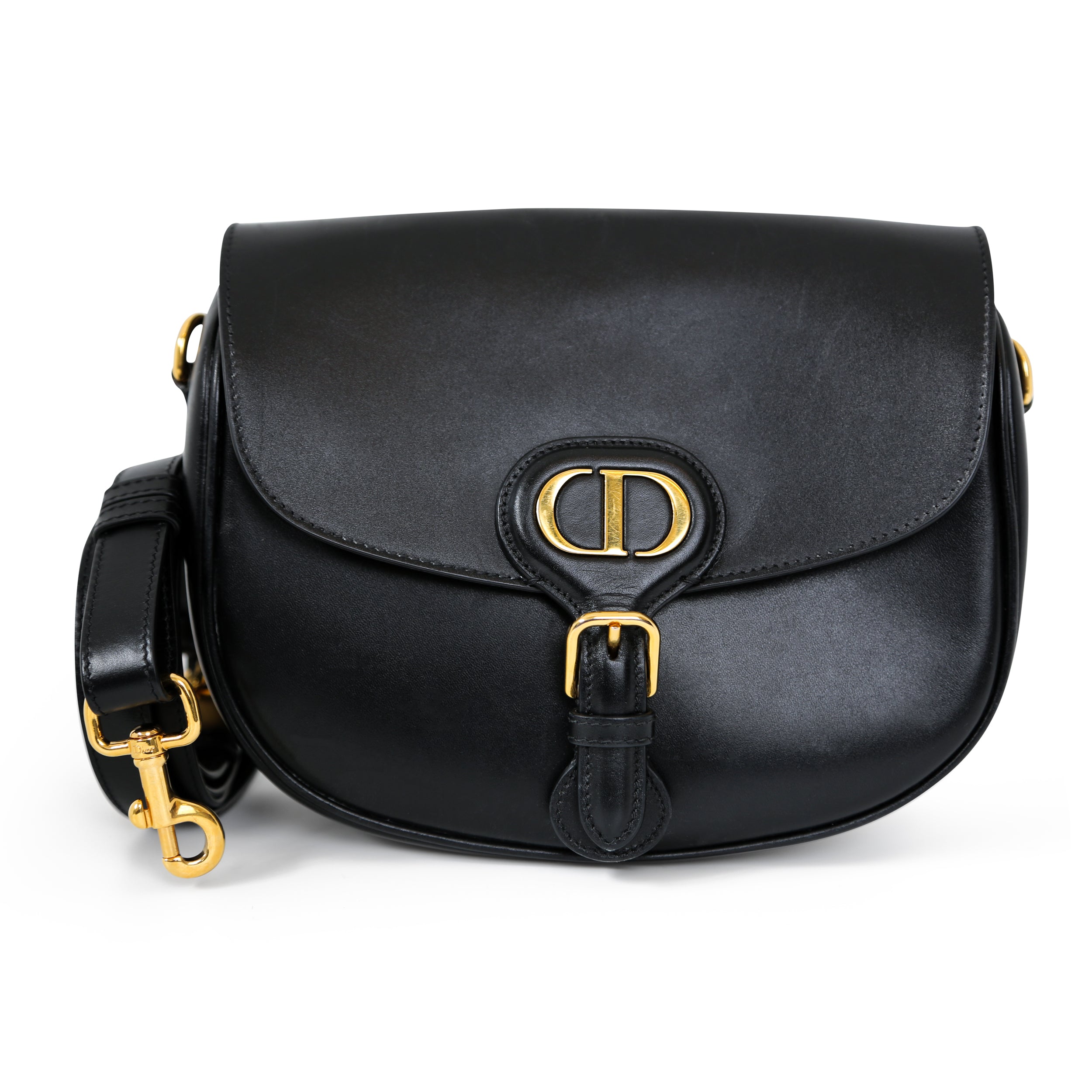 Image of Dior Bobby Black Medium Cross Body Bag