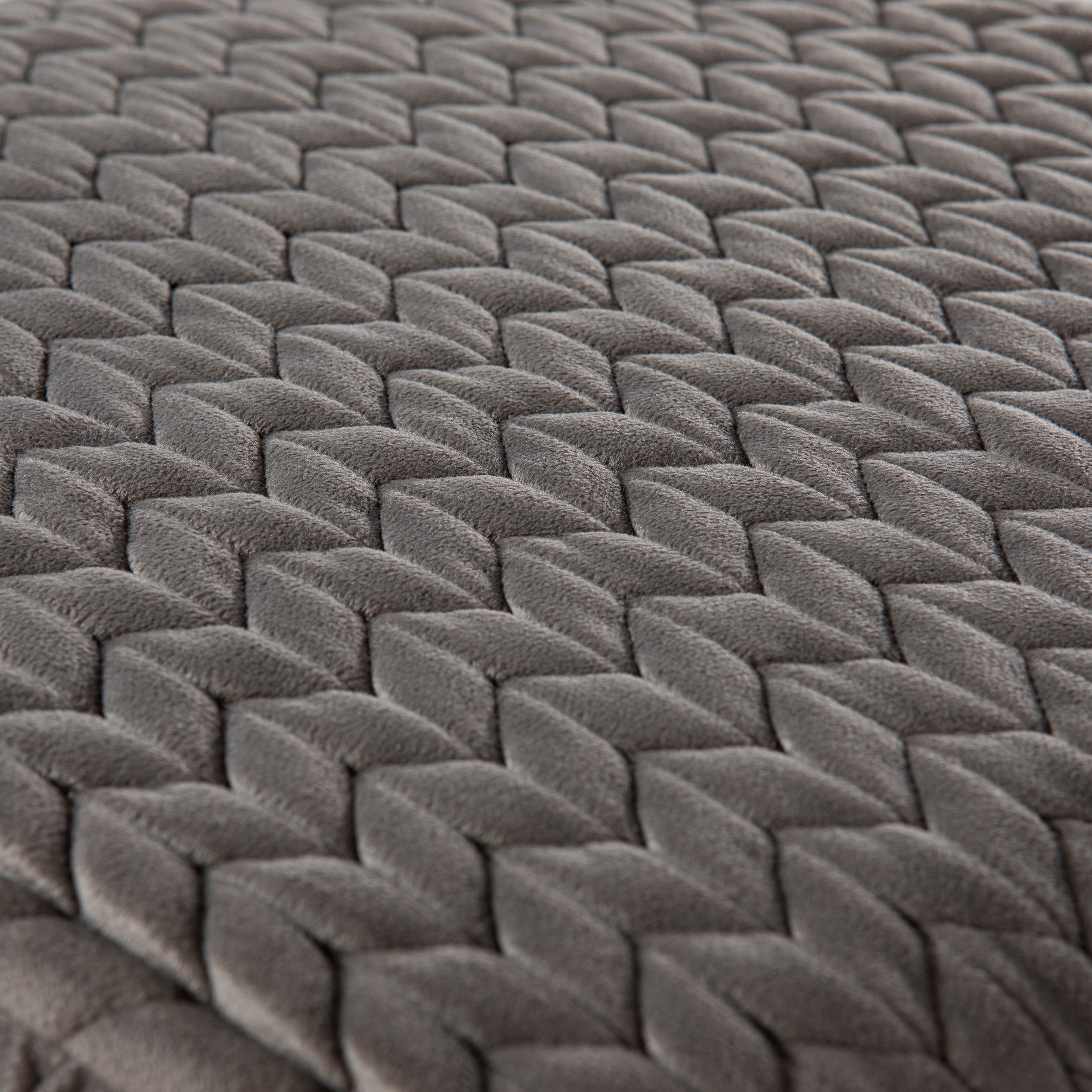 Medlana Woven Upholstered Ottoman
