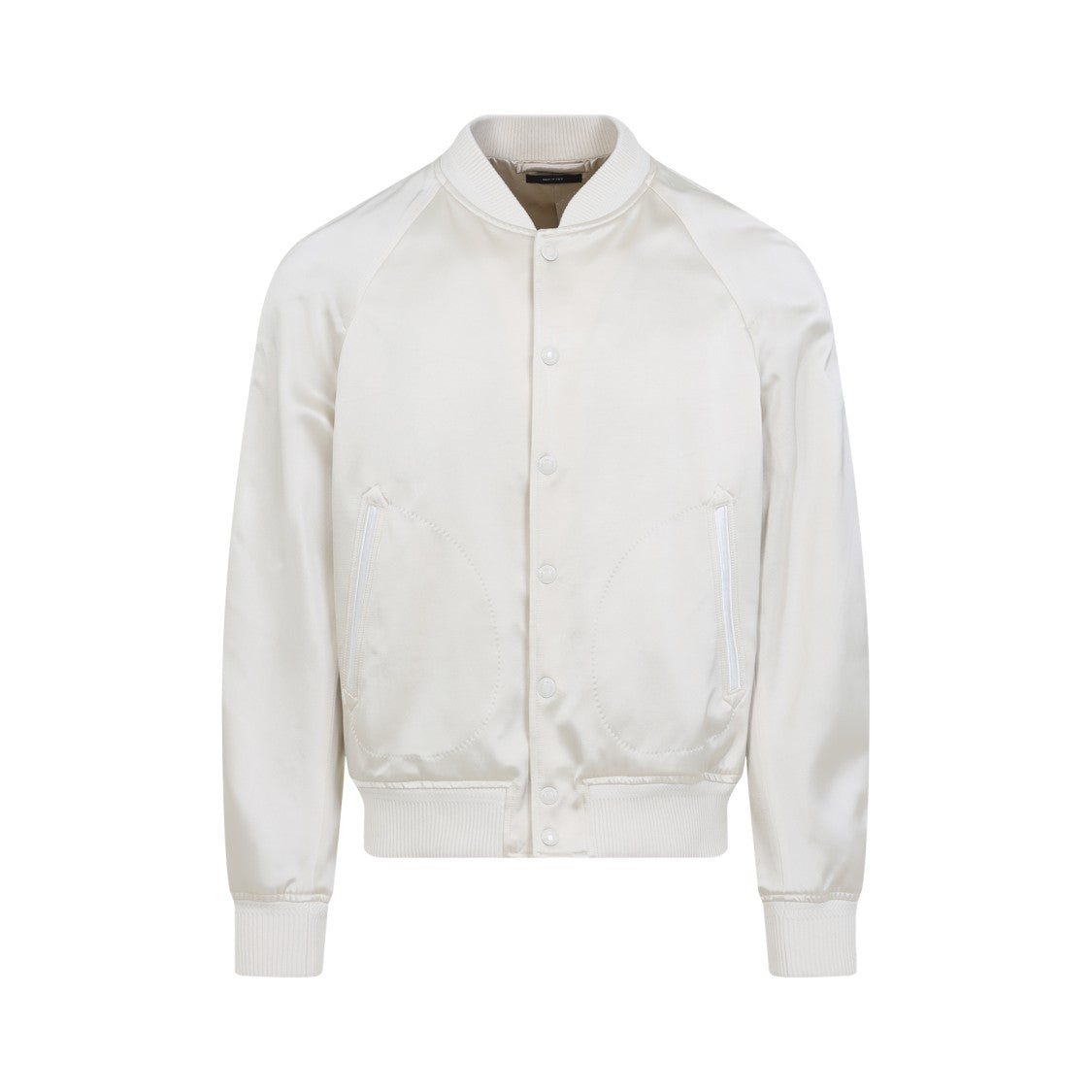 Tom Ford Classic Bomber Jacket In Soft Luxe Fabric