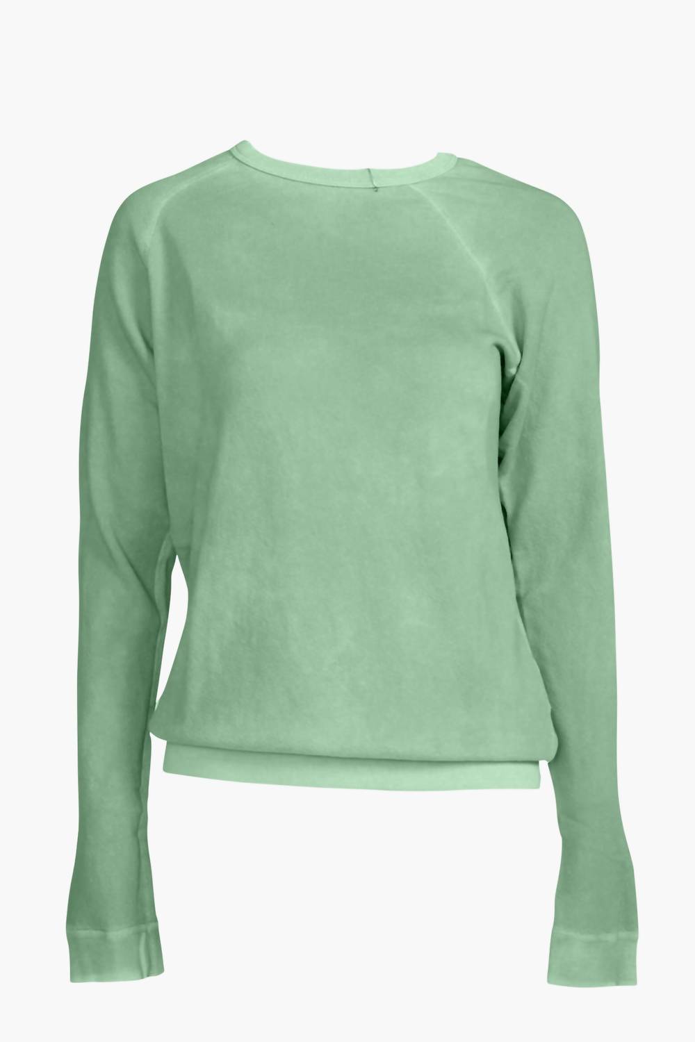 Freecity Women's Lucky Rabbits Sweatshirt In Bush Rabbit In Green