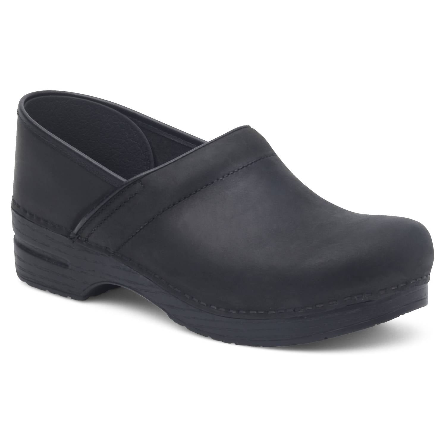 Shop Dansko Women's Professional Clog - Narrow Width In Black Oiled