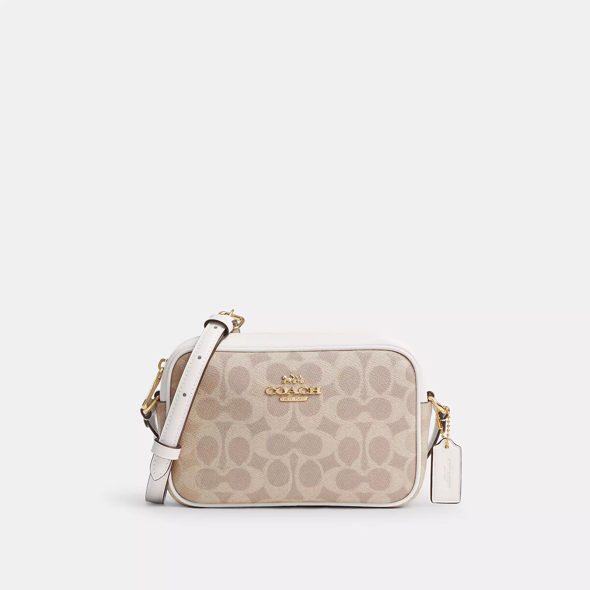 Coach Outlet Mini Jamie Camera Bag In Signature Canvas