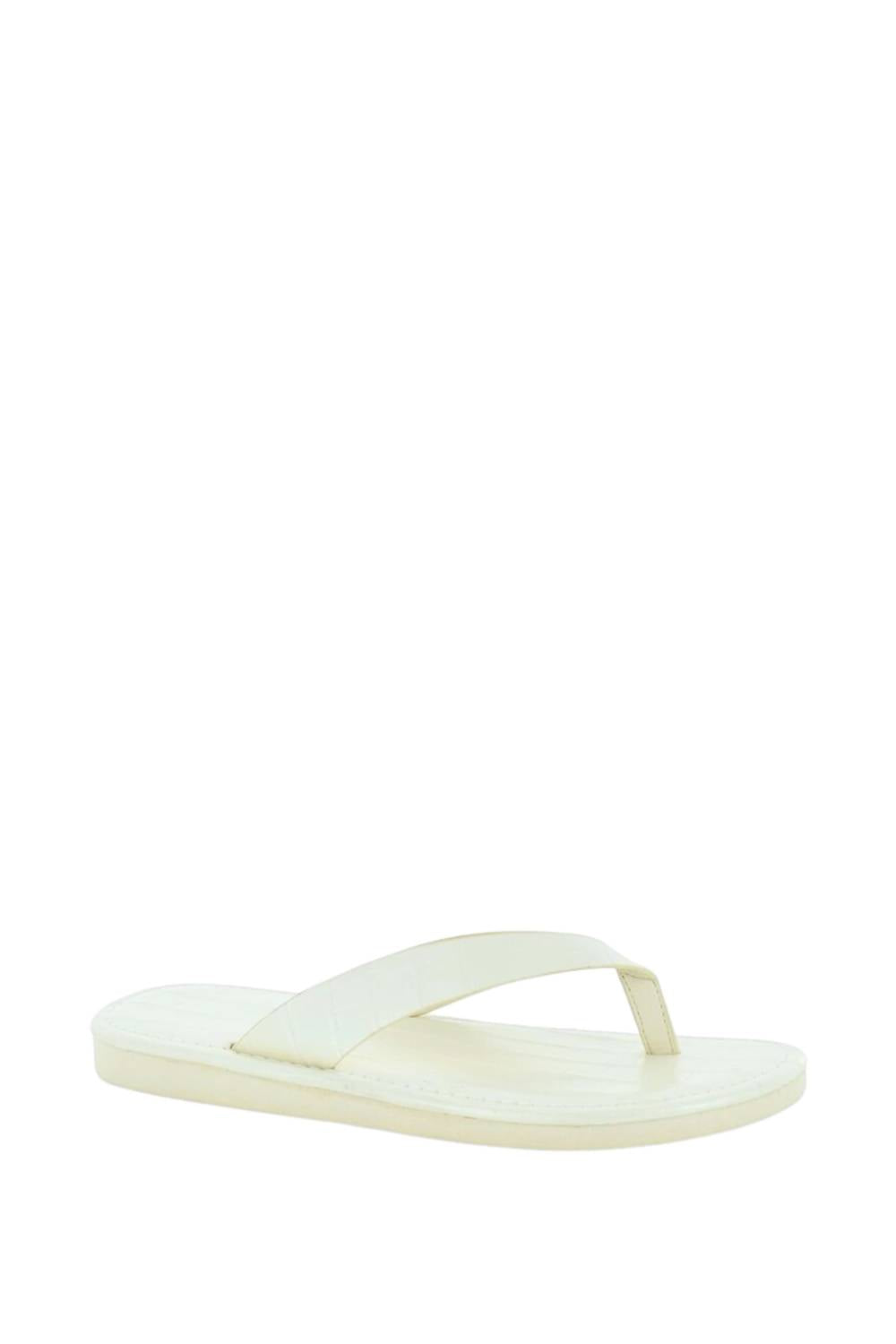 Shop Articles Of Society Women's Lucca Sandal In Off White