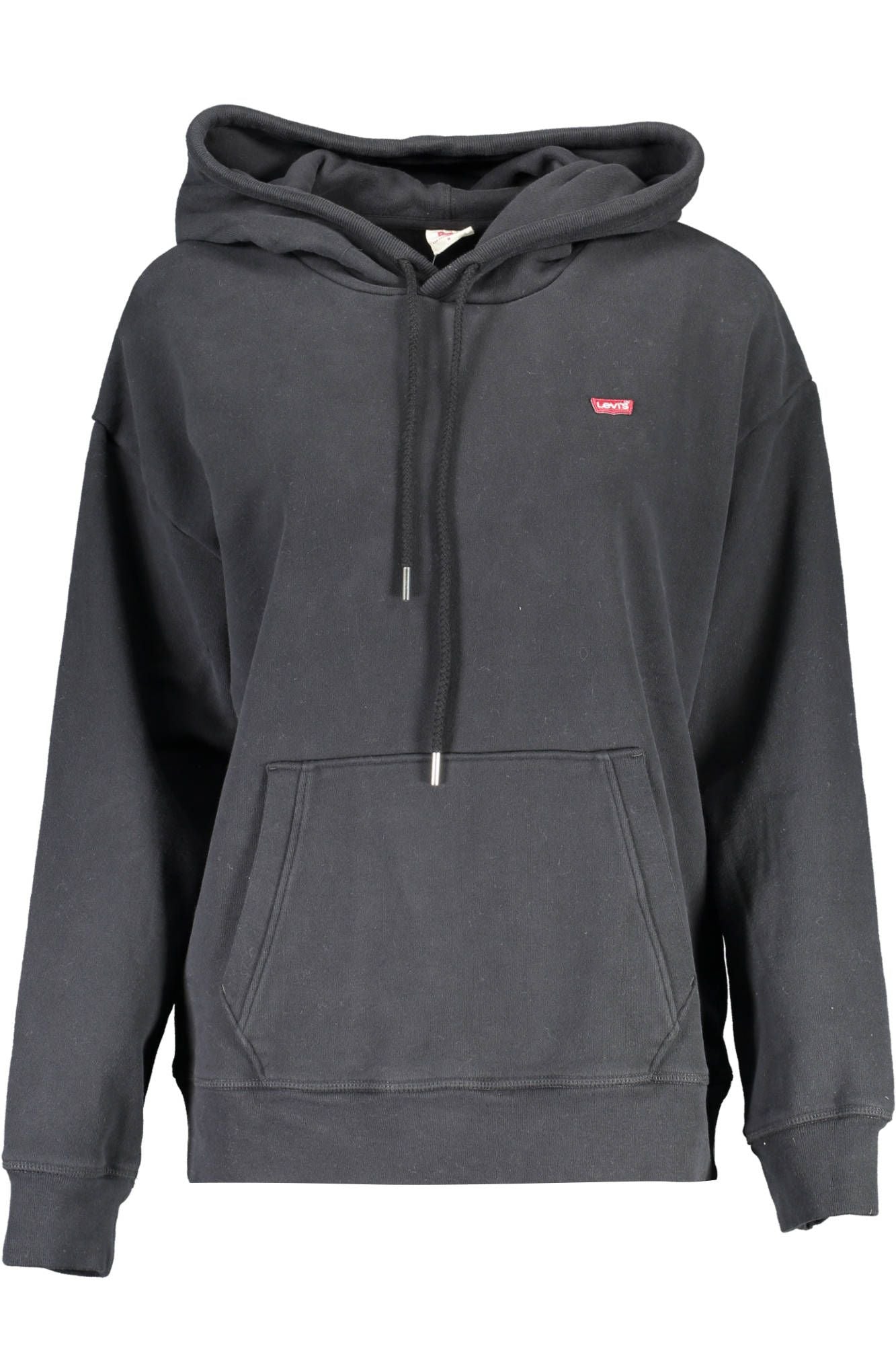 Levi's Chic Cozy Hooded Women's Sweatshirt In Black