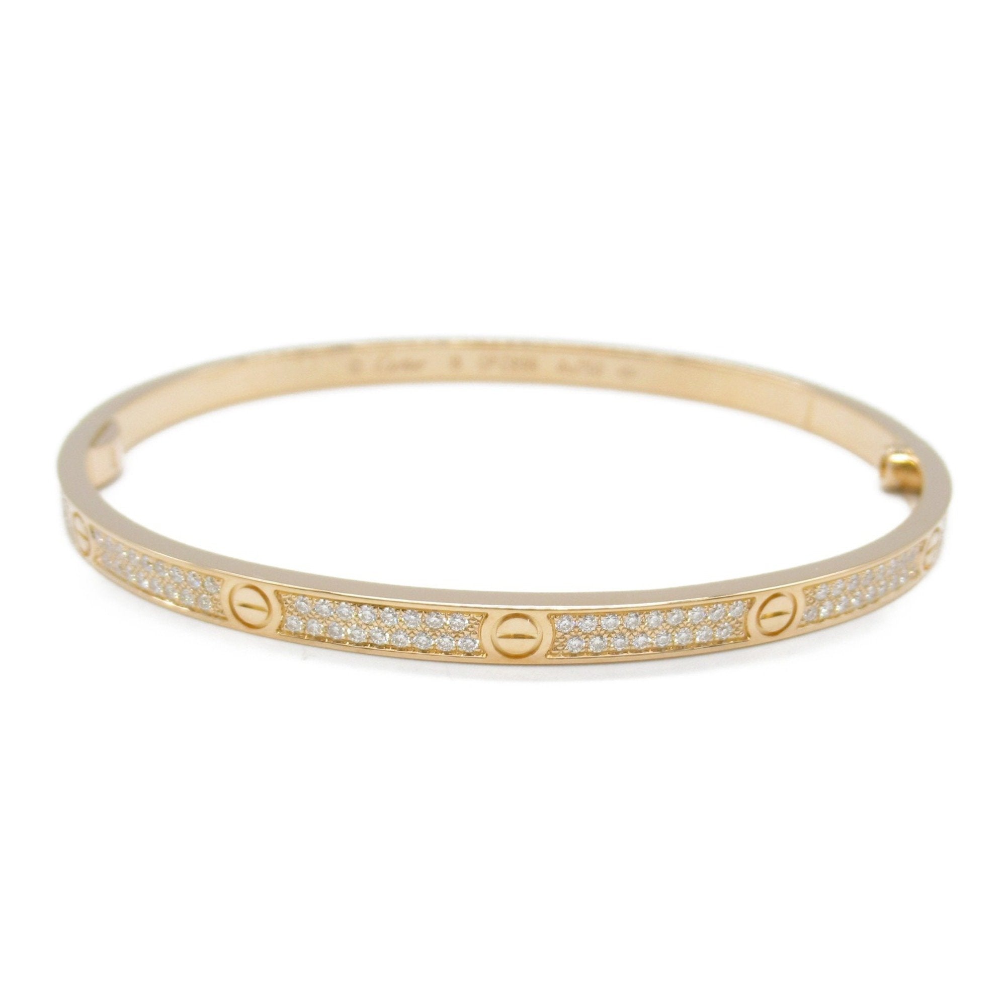 Cartier Clear pink gold pink gold (18K) Charm Bracelet (Pre-Owned)